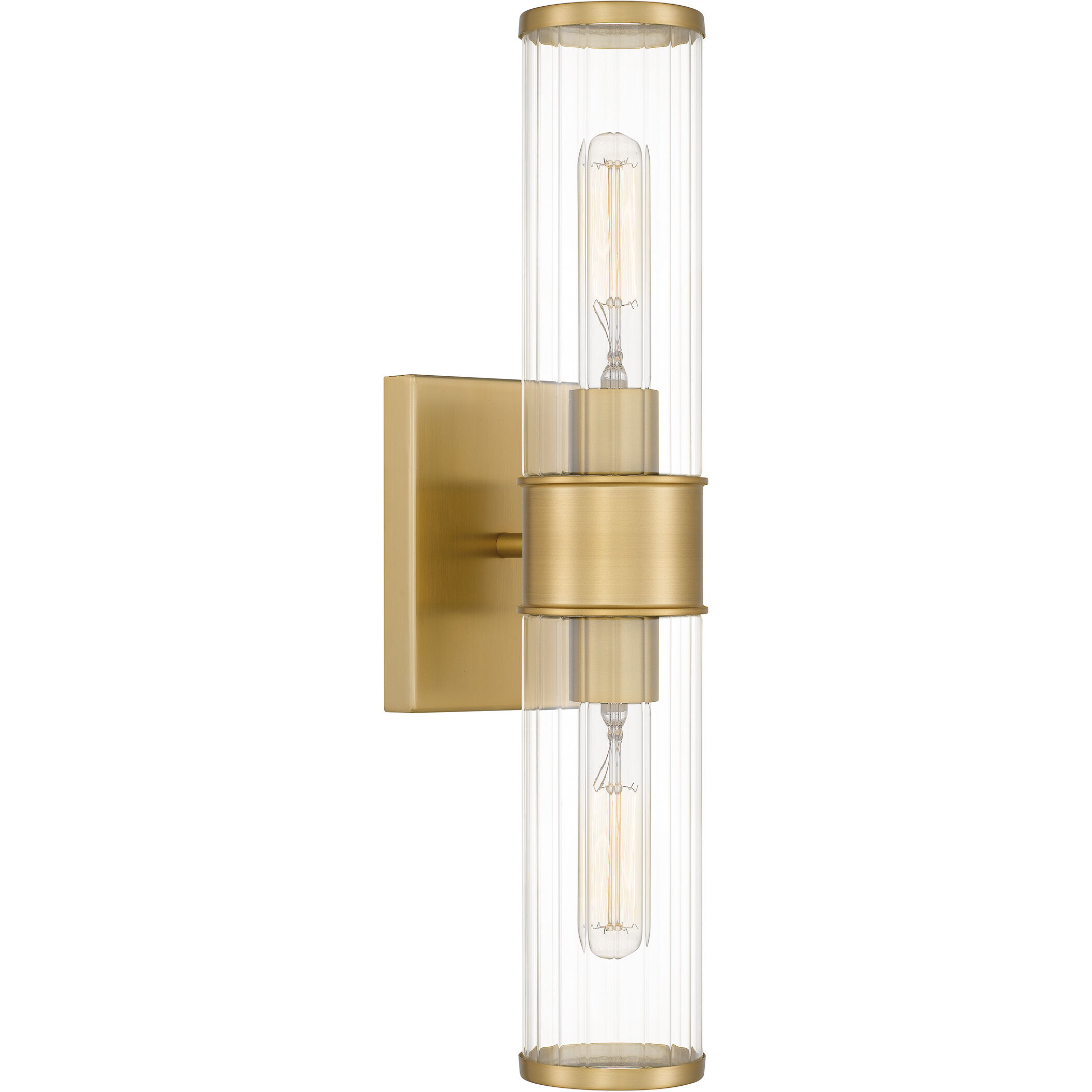 Nova Wall Sconce Wall Light in Aged Brass
