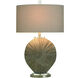 Silver Burst 28 inch 100.00 watt Brushed Grey and Brown Table Lamp Portable Light
