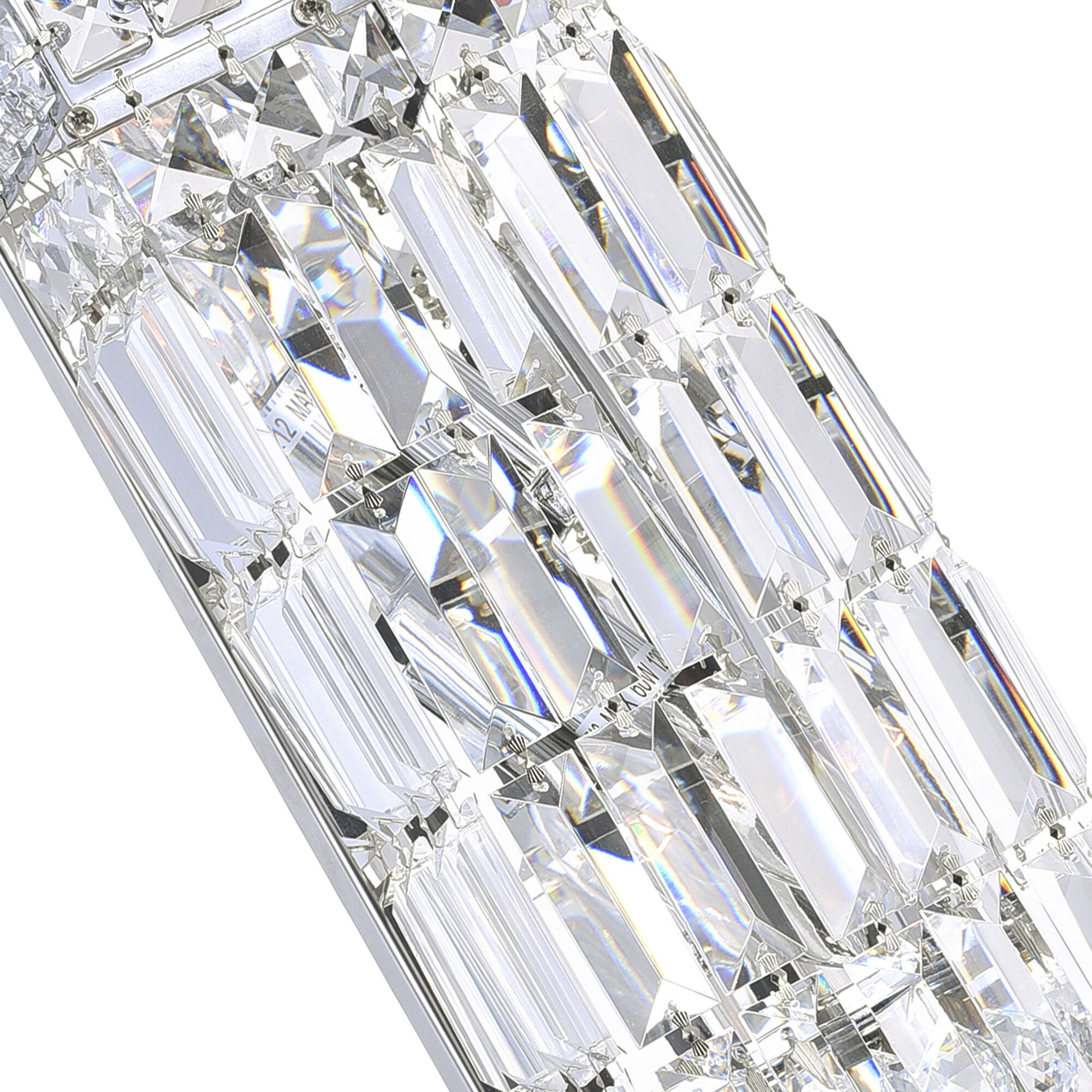 Colosseum 2 Light 5 inch Chrome Bathroom Sconce Wall Light