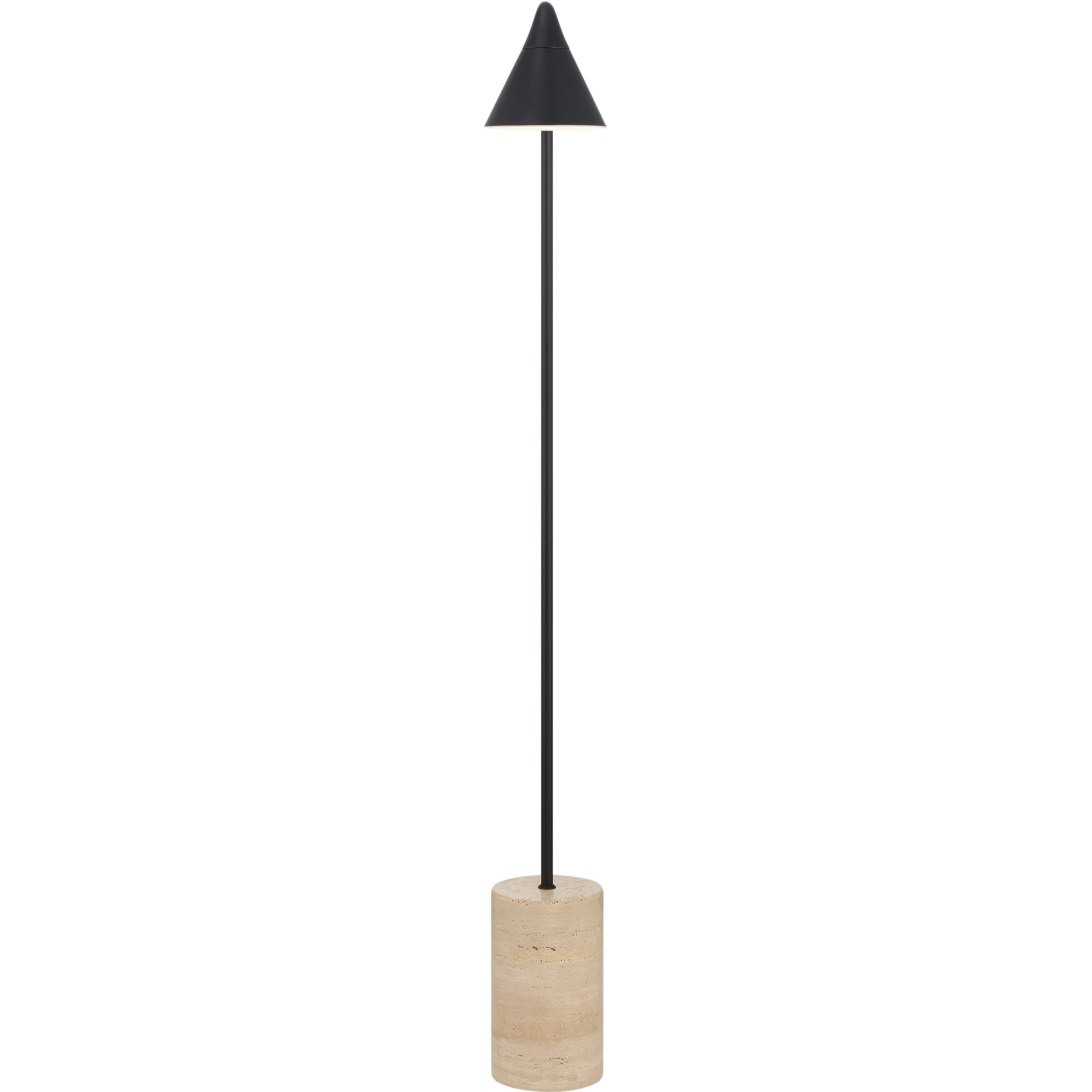 Task Portables 54.25 inch 8.00 watt Coal Table Lamp Portable Light