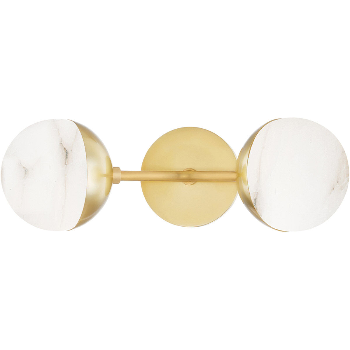 Saratoga LED 5 inch Aged Brass Wall Sconce Wall Light