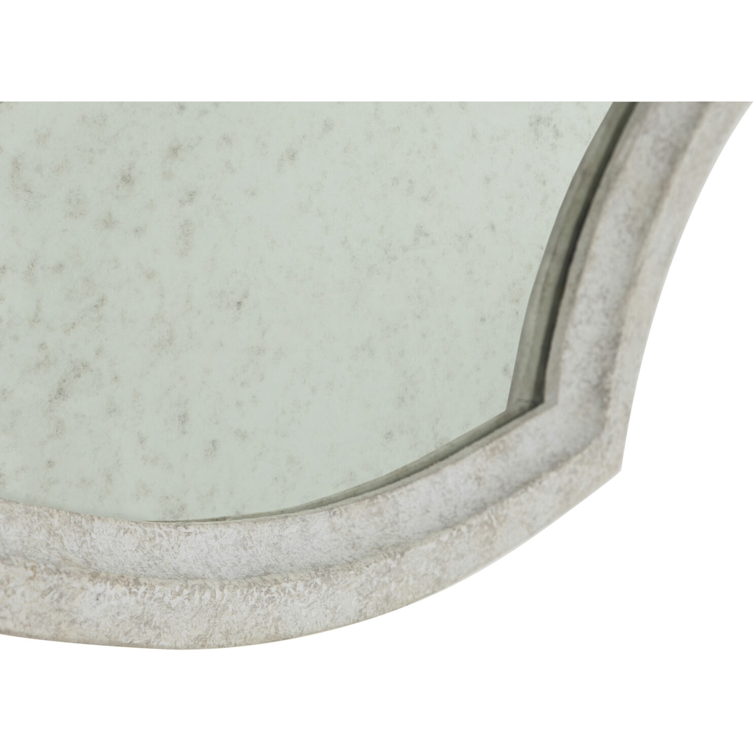 Margot 50 X 32.75 inch Textured White Mirror