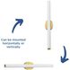 Parallel LED LED 32 inch Satin Brass Linear Bath Wall Light, Progress LED