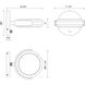 Blanco LED 7.25 inch Urban Bronze Bath Vanity Light Wall Light in Urban Bronze and Alabaster