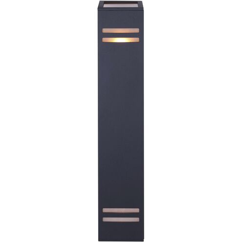 Madison 2 Light 20 inch Black Outdoor Wall Light