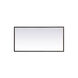 Pier 30 X 20 inch Black LED Mirror
