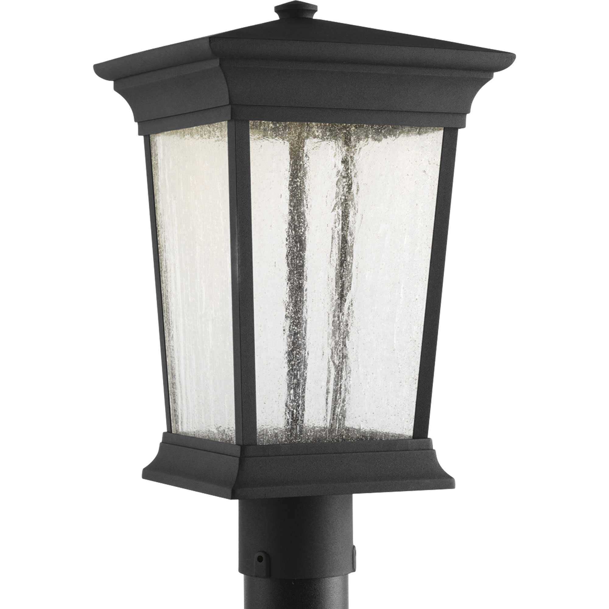 Arrive LED LED 16 inch Textured Black Outdoor Post Lantern, Progress LED