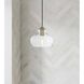 Destry 1 Light 9 inch Satin Gold Pendant Ceiling Light
