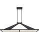 Stiles LED 48 inch Sand Coal Island Chandelier Ceiling Light