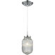 Dubois 1 Light 5 inch Polished Chrome with Clear Mini Pendant Ceiling Light