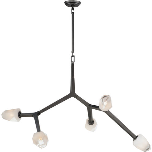 Blossom LED 35.75 inch Black Multi-Light Pendant Ceiling Light