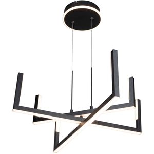 Silicon Valley 27.5 inch Black Chandelier Ceiling Light