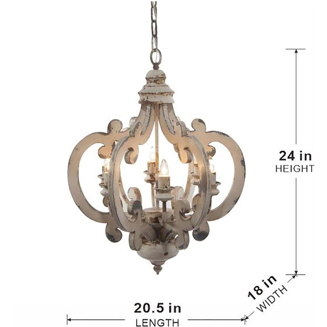 Antique white ceiling light 2025