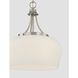 Octave 3 Light 15 inch Satin Nickel Pendant Ceiling Light, Essentials