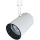 Aaliyah 1 Light White Track Head Ceiling Light in H-Style