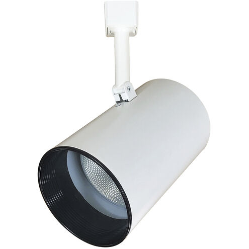Aaliyah 1 Light White Track Head Ceiling Light in H-Style