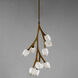 Blossom LED 19.25 inch Natural Aged Brass Multi-Light Pendant Ceiling Light