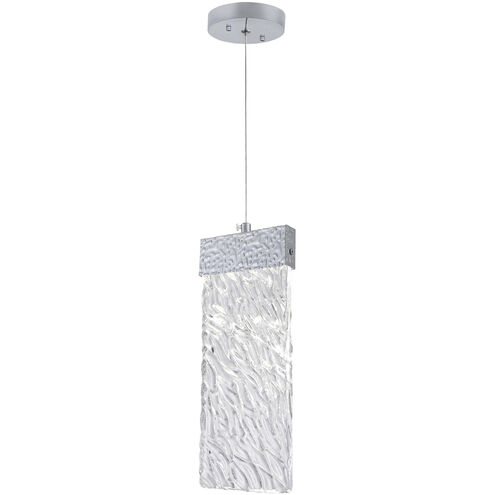 Carolina LED 1 inch Pewter Down Mini Pendant Ceiling Light