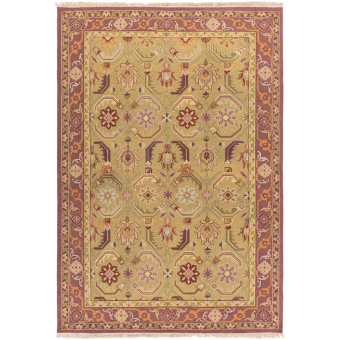 Sonoma 108 X 72 inch Coral, Eggplant, Khaki, Lilac, Rust, Wheat Rug