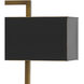 Otto 30.75 inch 40 watt Antique Brass and Oil Rubbed Bronze Table Lamp Portable Light