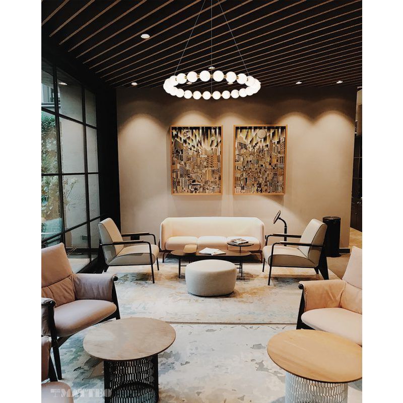 Oni LED 31.5 inch Oxidized Gold Chandelier Ceiling Light