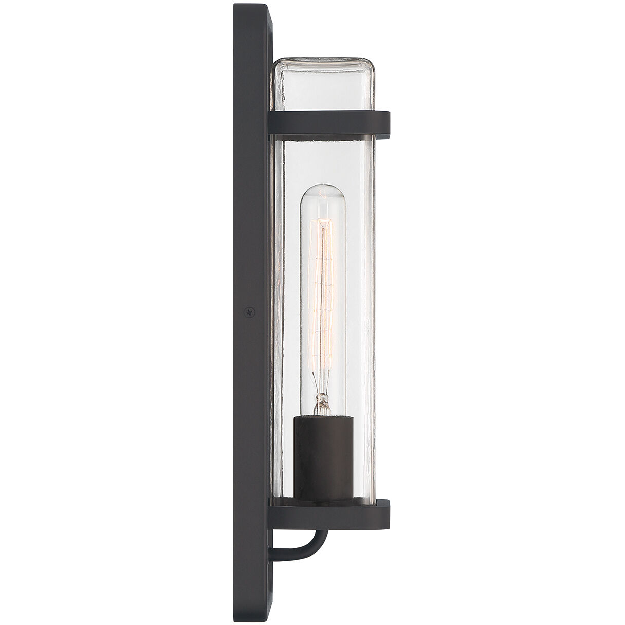 Designers Fountain D303M 7EW BK Pearl Street 1 Light 16 inch Black Exterior Wall Lantern
