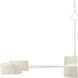 Monreale LED 54 inch White Chandelier Ceiling Light