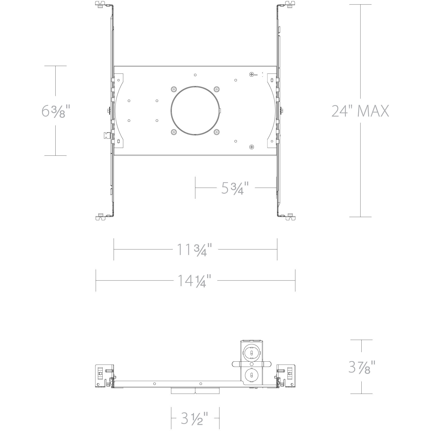 FQ Galvanized Steel Housing, Non-IC