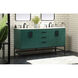Eugene 60 X 22 X 33.5 inch Green Vanity Sink Set