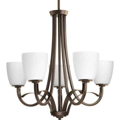 Merge 5 Light 28 inch Antique Bronze Chandelier Ceiling Light