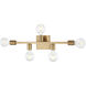 Attune Vanity Light Wall Light in Burnished Brass