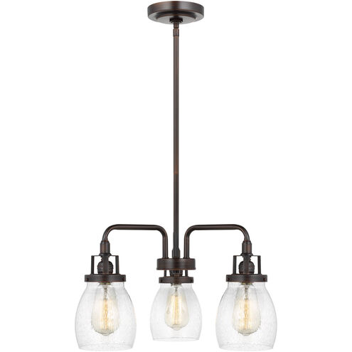 Belton 3 Light 19.88 inch Bronze Chandelier Ceiling Light