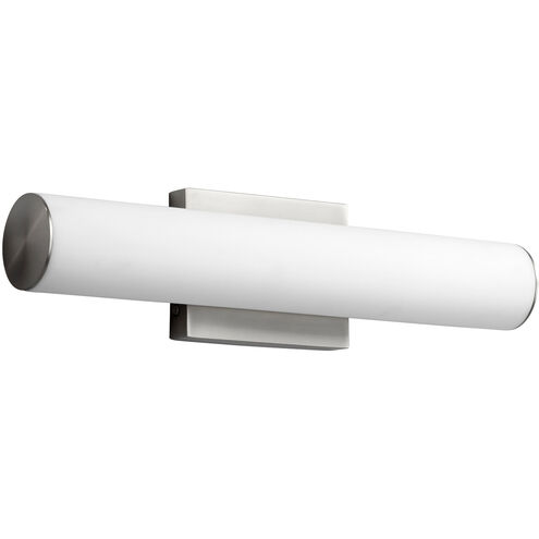 Fugit LED 18 inch Satin Nickel Vanity Light Wall Light