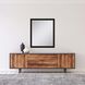 Mirror Collection 33 X 27 inch Black Wall Mirror