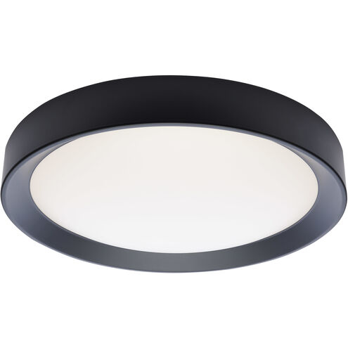 Selene LED 16.61 inch Black Flush Mount Ceiling Light