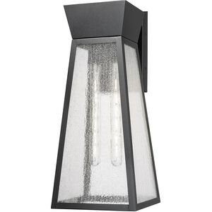 Lucian LED 21.75 inch Black Outdoor Wall Light