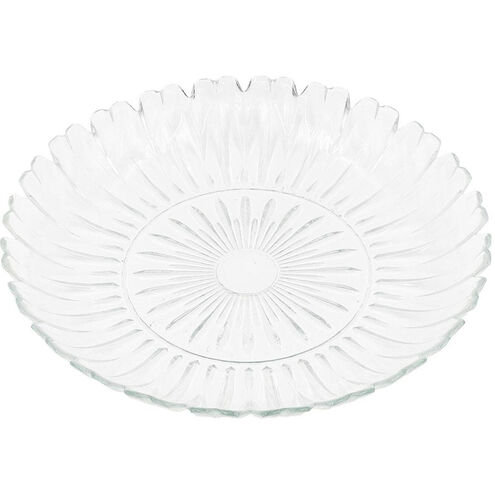 Southern Sparkle Clear Centerpiece Plate