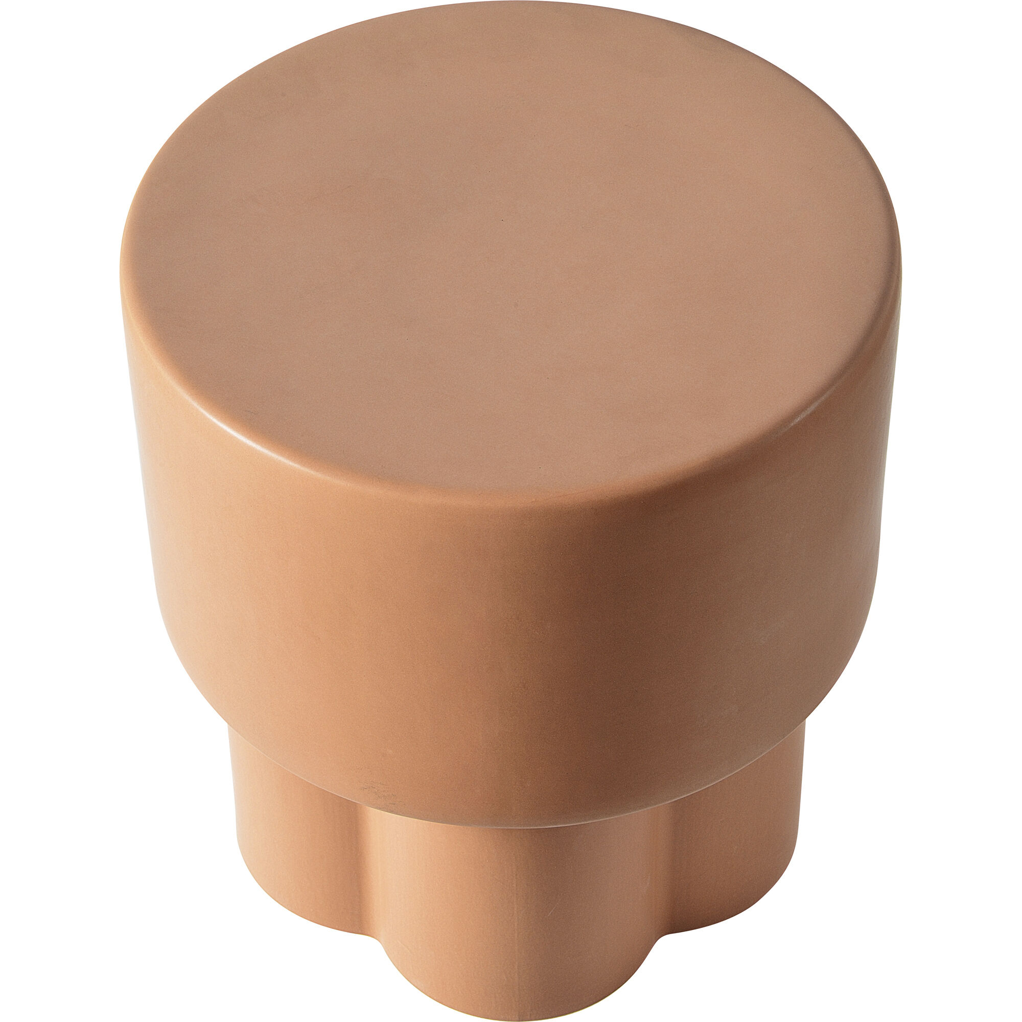 Mayflower 15 X 13 inch Matte Nougat Outdoor Side Table