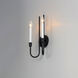 Tux 2 Light 8.75 inch Black Wall Sconce Wall Light