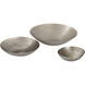 Maze 13 X 3.25 inch Bowl in Antique Nickel, Set of 3