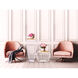 Cage 40 X 20.5 inch White and Navaho White High Table