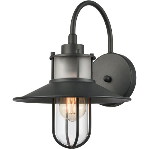 Coastal Farm 1 Light 14 inch Charcoal Outdoor Wall Sconce