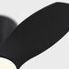 Titus 32 Hugger LED 32 inch Midnight Black with Midnight Black ABS Blades Ceiling Fan
