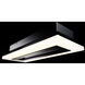 Shadow LED 17 inch Black Outdoor Wall Light in 17in.
