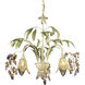 Huarco LED 23 inch Sage Green Chandelier Ceiling Light