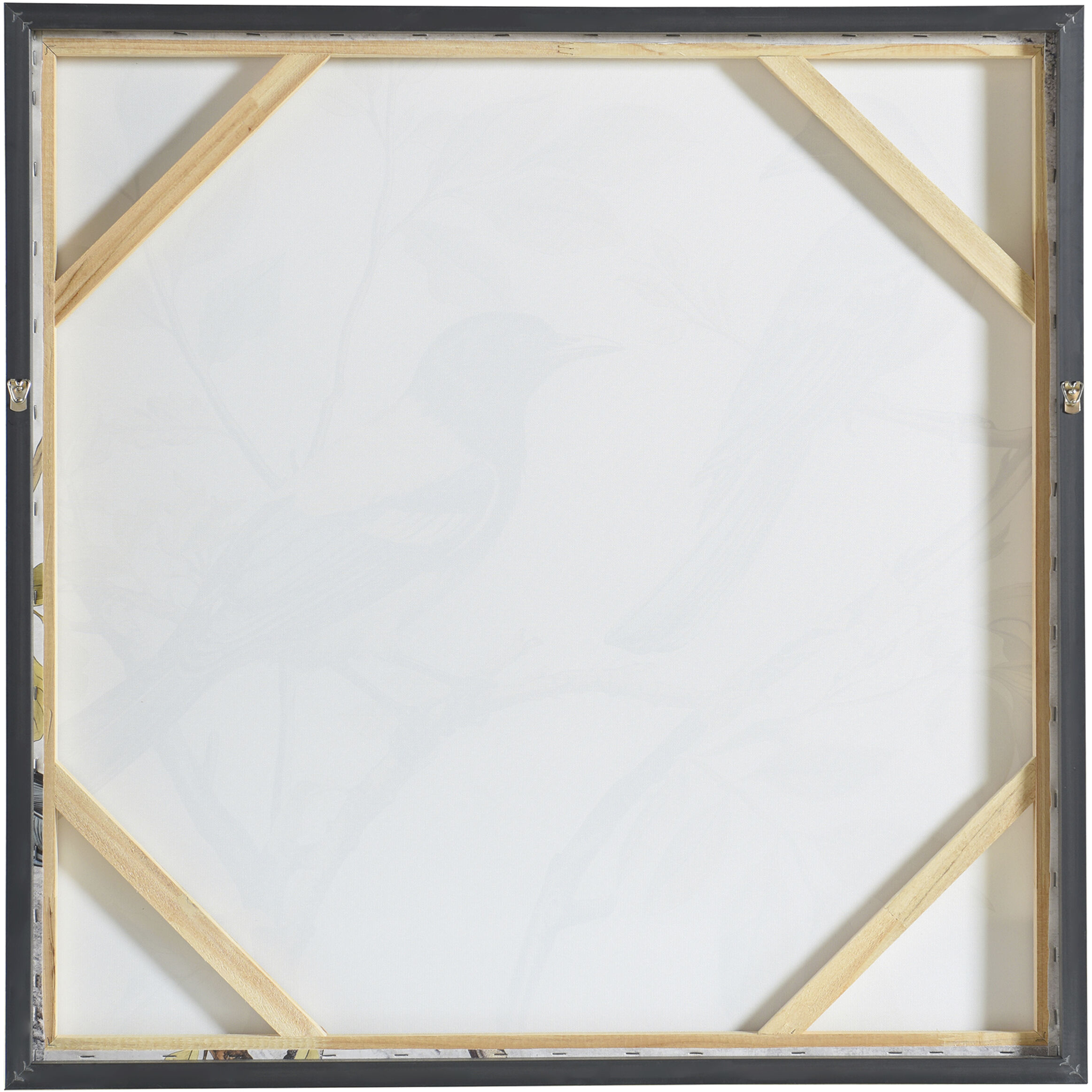 Birdsong Blue and Green and Cream Wall Art