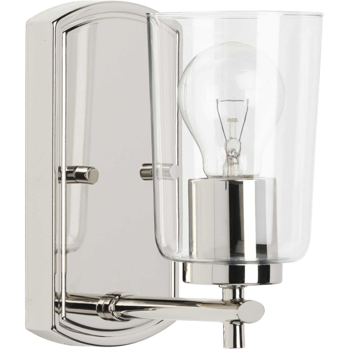 Adley 1 Light 5 inch Polished Nickel Bath Vanity Wall Light