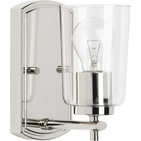Adley 1 Light 5 inch Polished Nickel Bath Vanity Wall Light