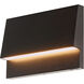 Sean Lavin Krysen 120 11.15 watt Bronze Outdoor Wall/Step Light in 120V, Integrated LED