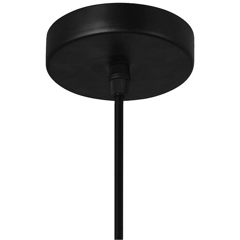 Bagheera 1 Light 20 inch Black Down Pendant Ceiling Light